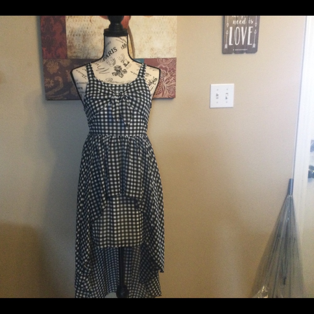 Plaid dress